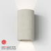 Astro Dunbar Concrete Cast LED Wall Light - 160mm High