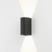 Astro Dunbar LED Wall Light - 160mm High - Textured Black