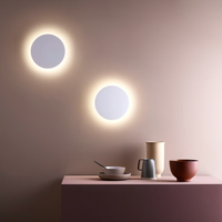 Astro Eclipse Round 2700K LED Wall Light - Ø350mm - Plaster