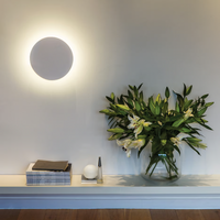 Astro Eclipse Round 3000K LED Wall Light - Ø350mm - Plaster