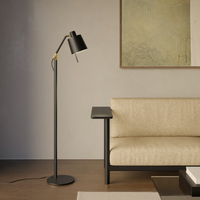 Astro Edward Adjustable Floor Light - Matt Black/Matt Gold