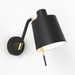 Astro Edward Wall Light - Matt Black/Matt Gold - Bathroom