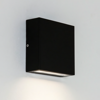 Astro Elis Single LED Wall Light - Textured Black