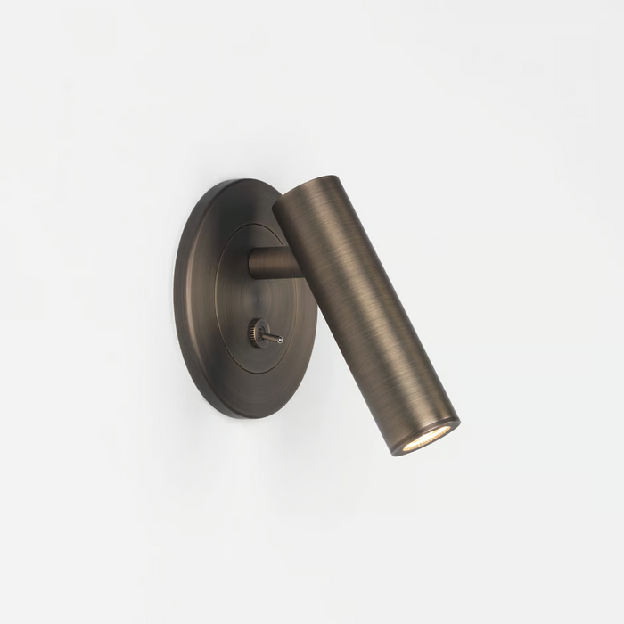 Astro Enna Recess Switched LED Wall Light - Bronze