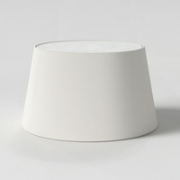 Astro French Drum Shade - Ø440mm - White Fabric - Bathroom
