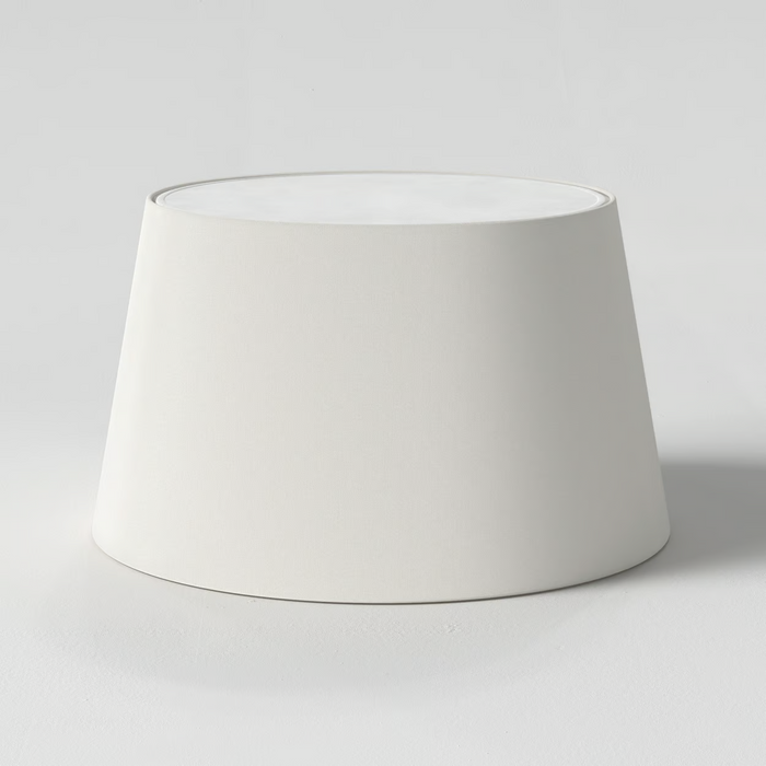 Astro French Drum Shade - Ø440mm - White Fabric - Bathroom