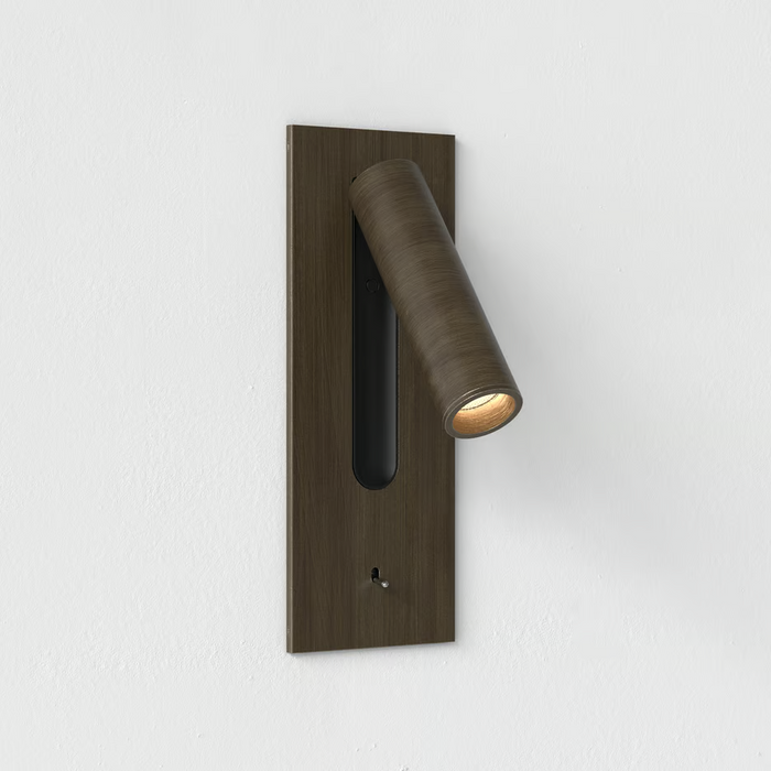 Astro Fuse 3 Toggle Reading Wall Light - Bronze - Bathroom