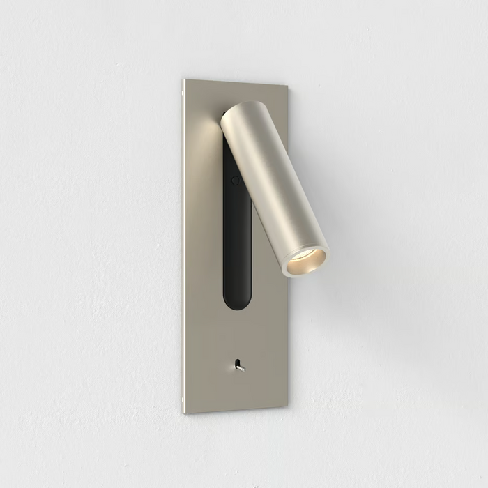 Astro Fuse 3 Toggle Reading Wall Light - Matt Nickel