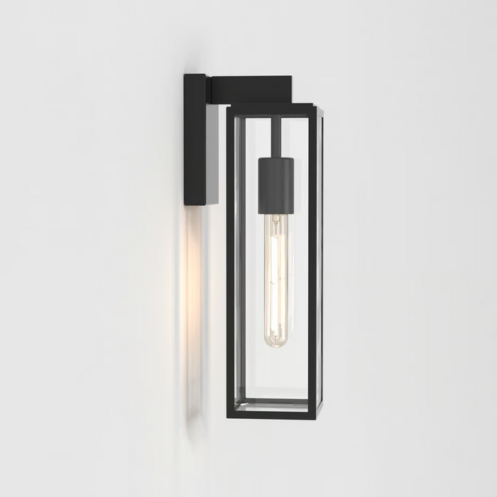 Astro Harvard Lantern Wall Light - Textured Black