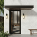 Astro Harvard Lantern Wall Light - Textured Black