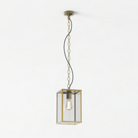 Astro Homefield Pendant Ceiling Light - Natural Brass