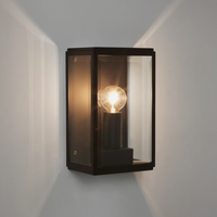 Astro Homefield Wall Light - 210mm x 130mm - Textured Black