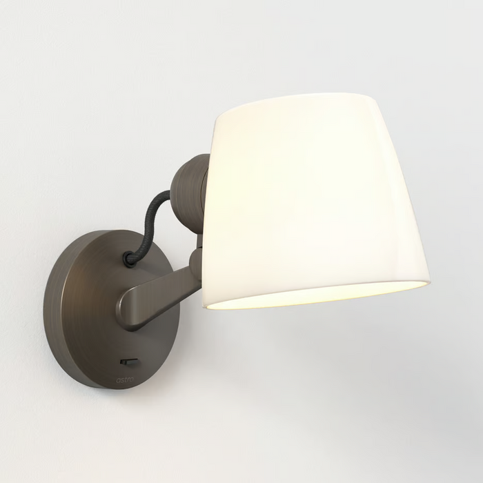 Astro Imari Adjustable Wall Light - Bronze - Bathroom
