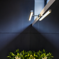 Astro Kashima LED Wall Light - 350mm Wide - Polished Chrome