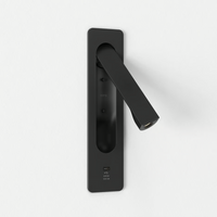 Astro Keta USB C Reading Wall Light - Matt Black - Bathroom