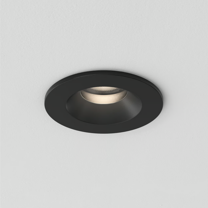 Astro Kos Recessed Ceiling Light - Textured Black