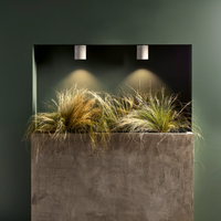 Astro Kos Round Coastal Ceiling Light - Matt Concrete