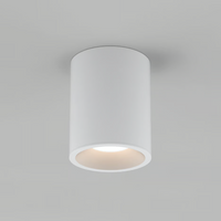 Astro Kos Round LED Ceiling Light - 100mm High - Textured