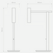 Astro Leda Desk Light - Matt Black - Bathroom Lighting