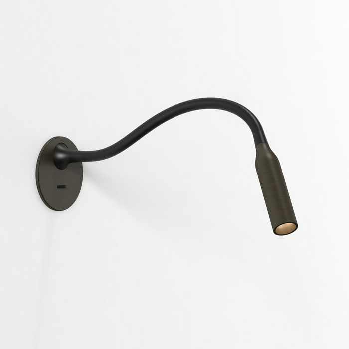 Astro Lucca Recessed Reading Wall Light - Bronze - Bathroom