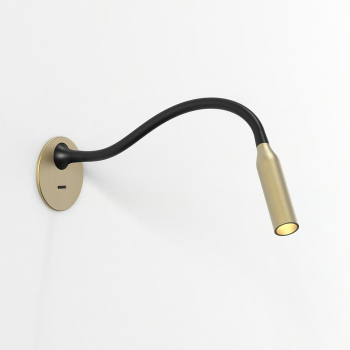 Astro Lucca Recessed Reading Wall Light - Matt Gold