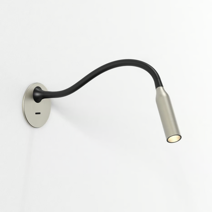Astro Lucca Recessed Reading Wall Light - Matt Nickel