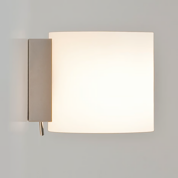 Astro Luga Wall Light - White Glass - Bathroom Lighting