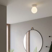 Astro Lyra Ceiling Light - 140mm Wide - Gloss Glaze White