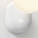 Astro Lyra Single Wall Light - Gloss Glaze White - Bathroom