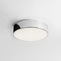 Astro Mallon Round Bathroom Ceiling/Wall Light - Polished