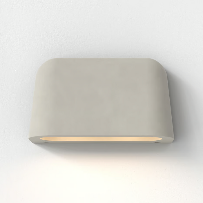 Astro Mast Twin Coastal Wall Light - Matt Concrete