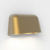 Astro Mast Twin Wall Light - Antique Brass - Bathroom