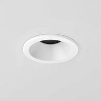 Astro Minima Round Fixed IP65 Ceiling Light - Matt White
