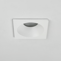 Astro Minima Square Fixed IP65 Ceiling Light - Matt White
