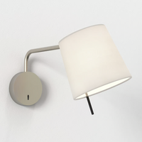 Astro Mitsu Swing Arm Wall Light - Matt Nickel - Bathroom