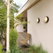 Astro Montreal Round Outdoor Wall Light - Ø220mm - Brushed