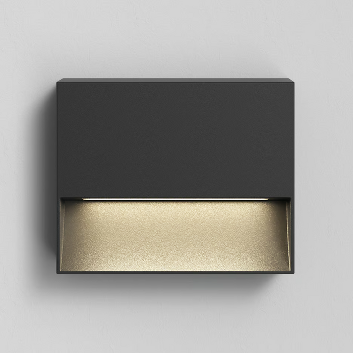 Astro Mori Marker Wall Light - 140mm Wide - Textured Black
