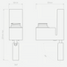Astro Napoli Reader LED Wall Light - Matt Nickel - Bathroom
