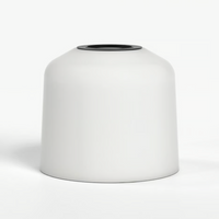 Astro Nara Cone Glass Shade - White Opal - Bathroom Lighting