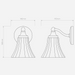 Astro Nena Wall Light - Polished Chrome - Bathroom Lighting