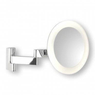 Astro Niimi Round Illuminated Magnifying Bathroom Mirror