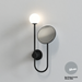 Astro Orb Wall Light - Matt Black - Bathroom Lighting