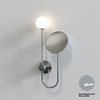 Astro Orb Wall Light - Polished Chrome - Bathroom Lighting