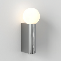 Astro Ortona Single Wall Light - Polished Chrome - Bathroom