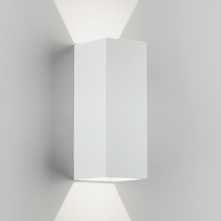 Astro Oslo LED Wall Light - 255mm High - Textured White