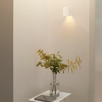 Astro Parma Interior Wall Light - 110mm High - Plaster