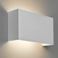 Astro Pella Wall Light - 325mm Wide - Plaster - Bathroom