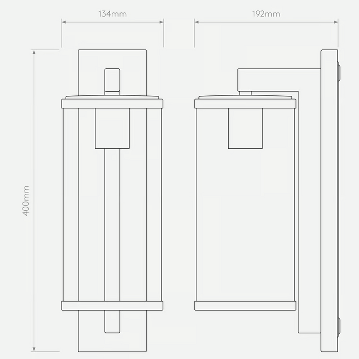 Astro Pimlico Wall Light - 400mm High - Bathroom Lighting