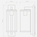Astro Pimlico Wall Light - 400mm High - Bathroom Lighting