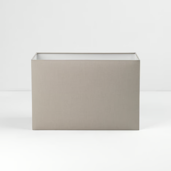 Astro Rectangular Shade - 400mm Wide - Putty Fabric